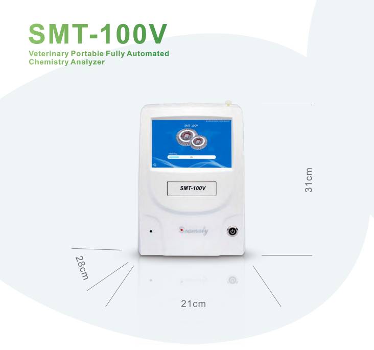 Veterinary biochemistry analyser SMT100V 