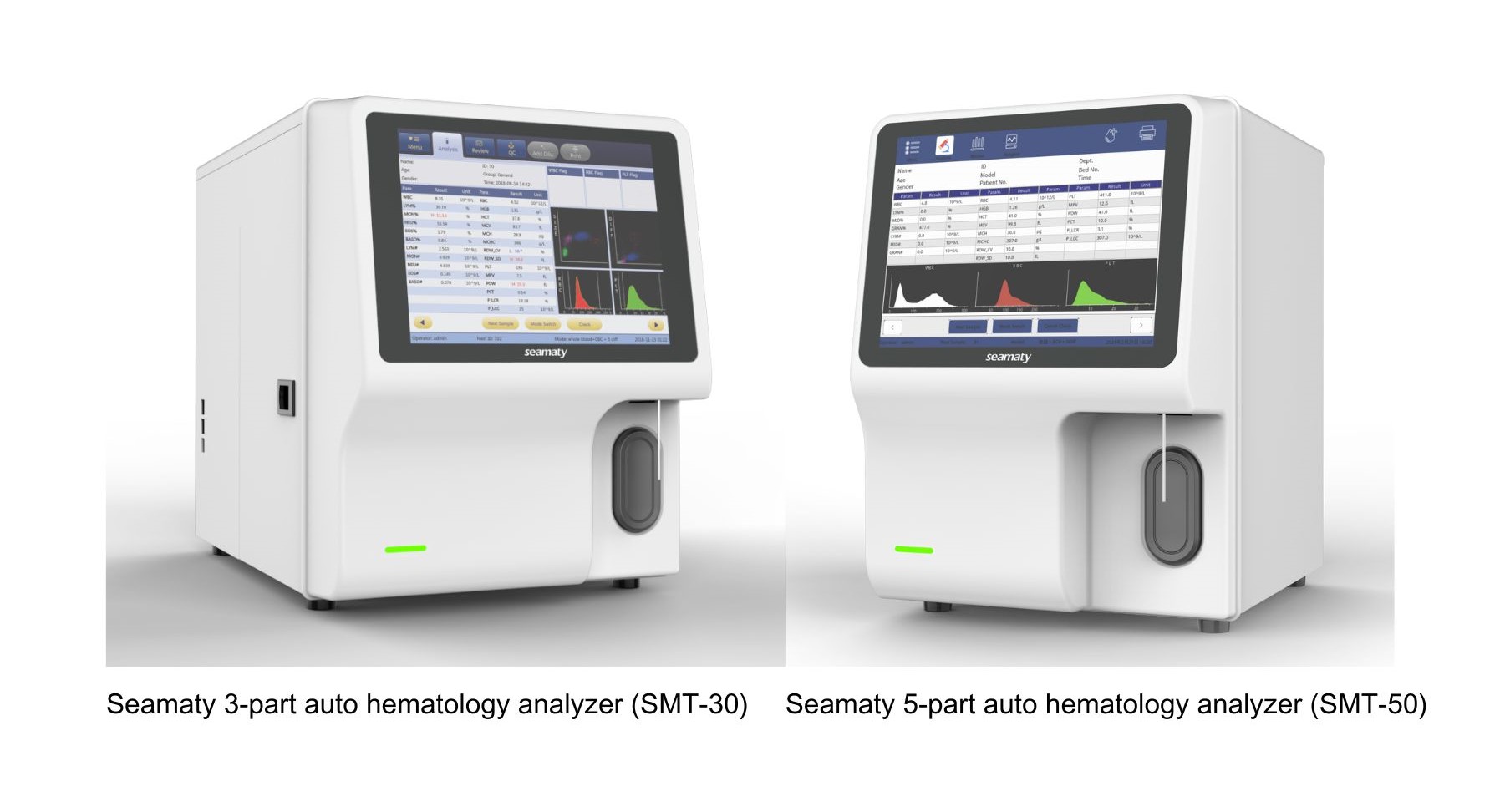 Seamaty automatic hematology analyzers