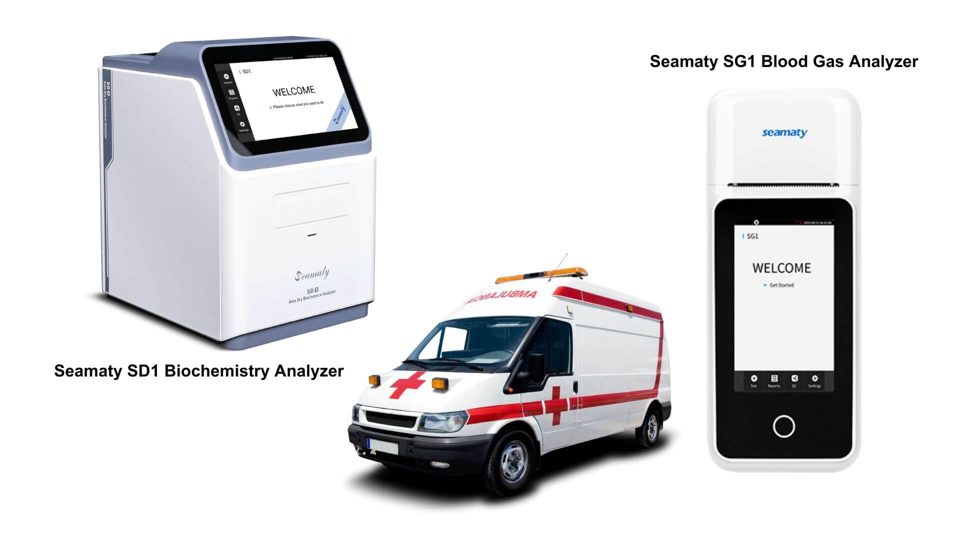 Seamaty SD1 and SG1 on emergency cases