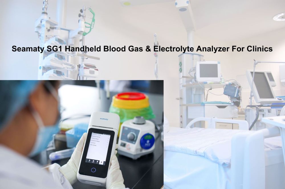 Seamaty SG1 Handheld Blood Gas & Electrolyte Analyzer For Clinics