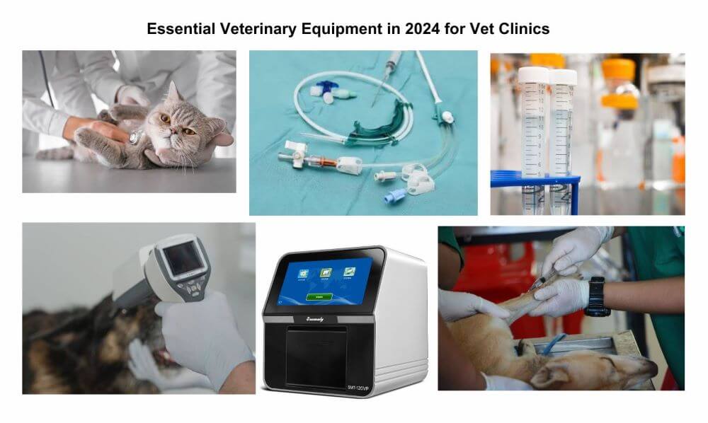 Essential Veterinary Equipment in 2024 for Vet Clinics