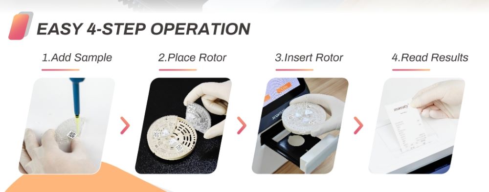 operational steps of Seamaty Qt3