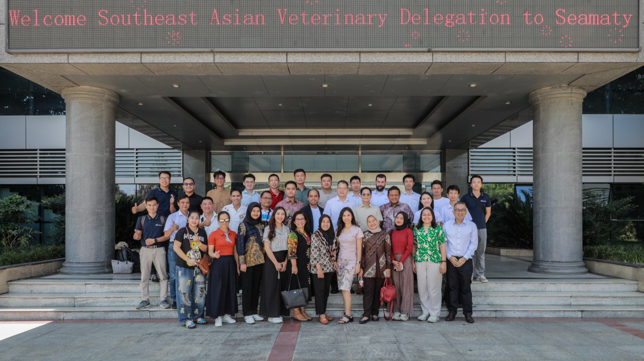 Southeast Asian Veterinary Delegation Visits Seamaty Headquarters in Chengdu After WSAVA 2024