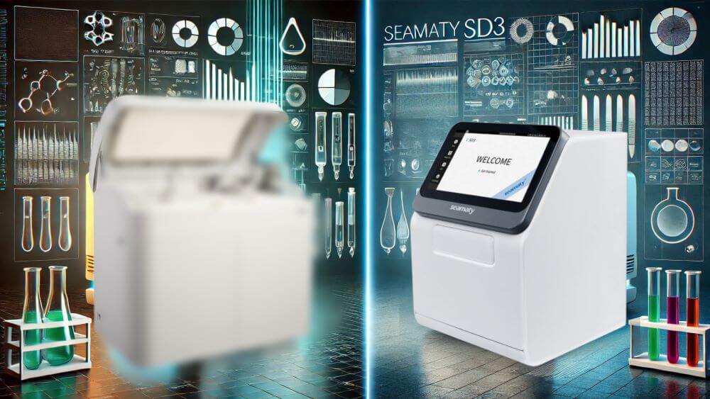 Seamaty SD3 vs traditional chemistry analyzer