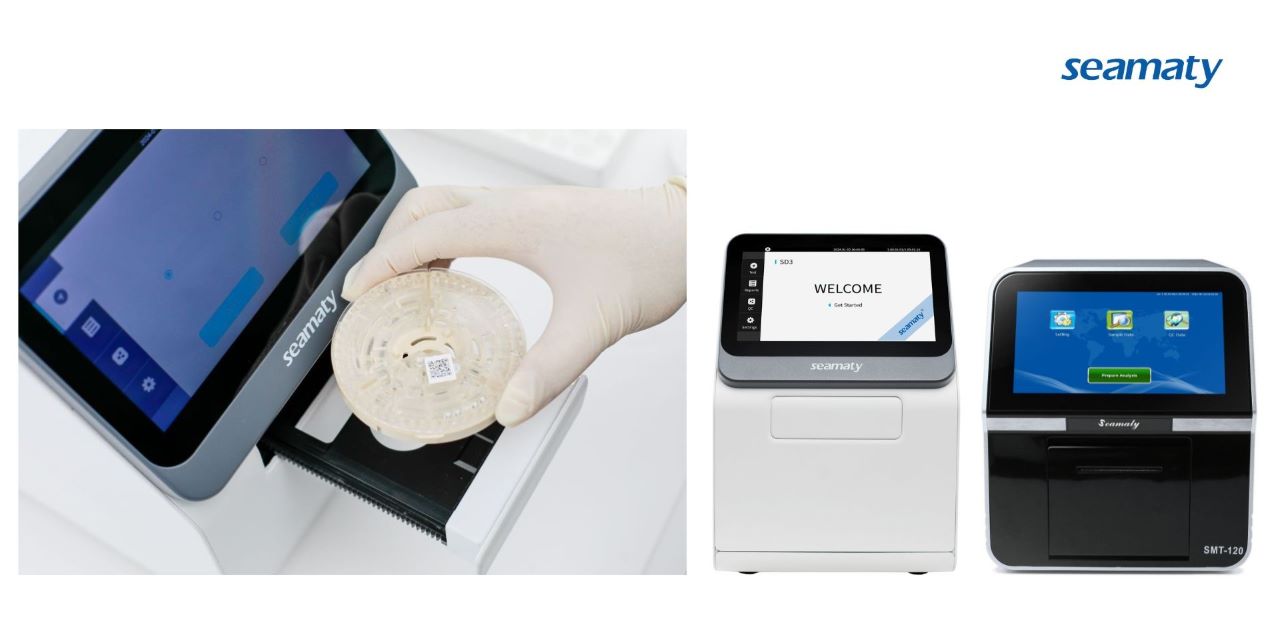 Seamaty microfluidics IVD products