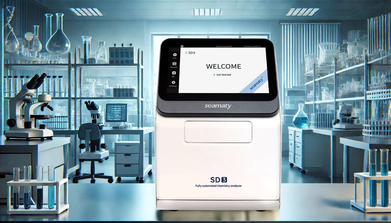 Seamaty SD3 dry chemistry analyzer